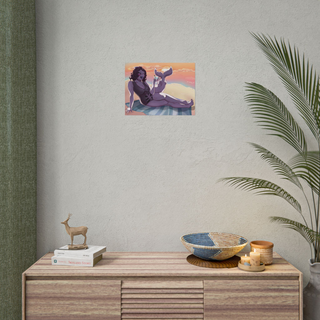 DeepDenizen "Malibu Cheers" Poster