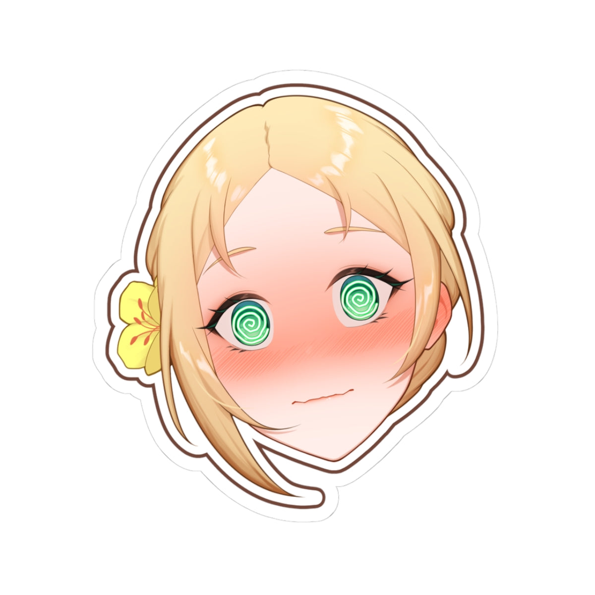 Hana Bloomfae "Embarrassed" Sticker
