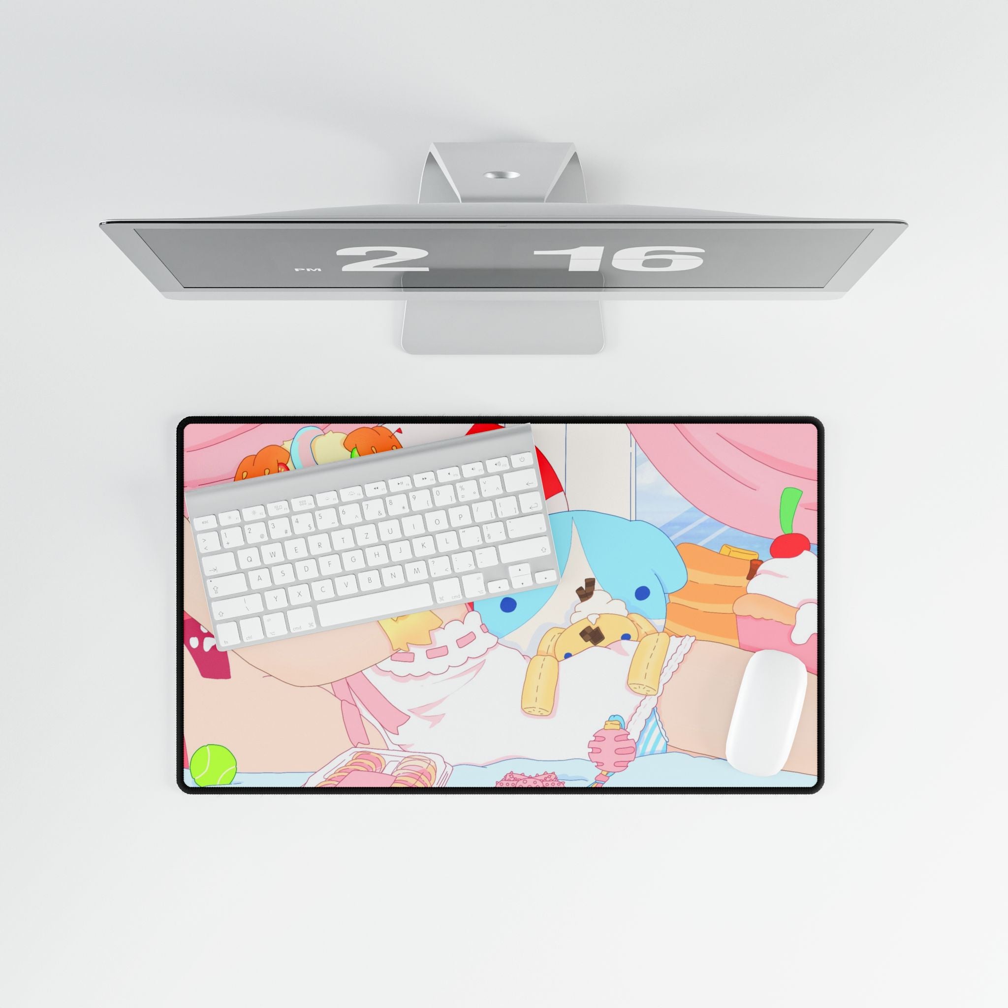 WanwanburgerVT "Cozied Up" XL Plus Deskmat