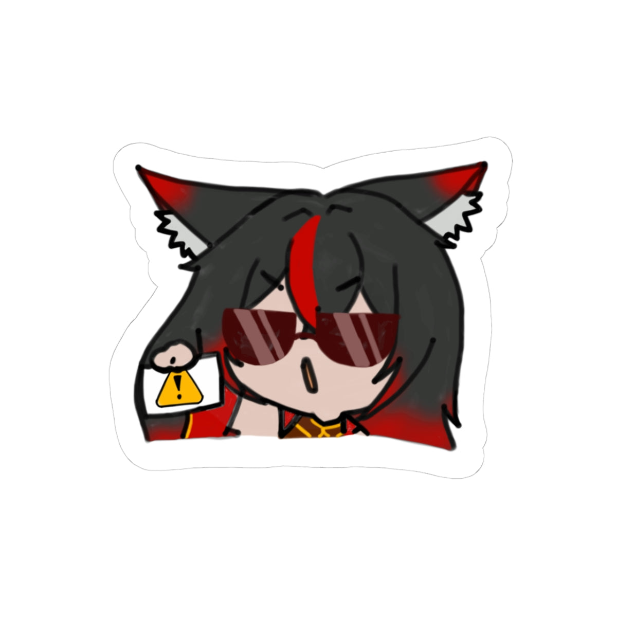 Chchenmeiling Caution Sticker