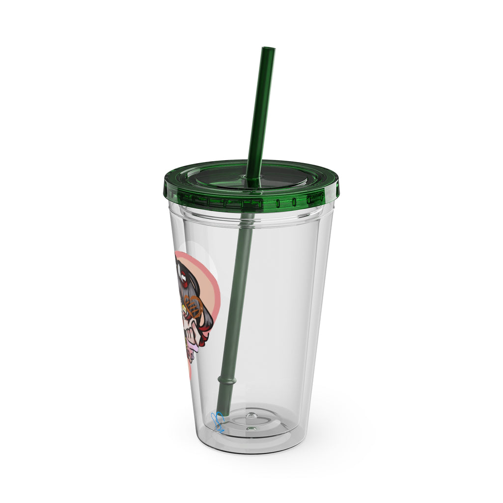 Vatsun Kabuki "Hearts~" Acrylic Tumbler