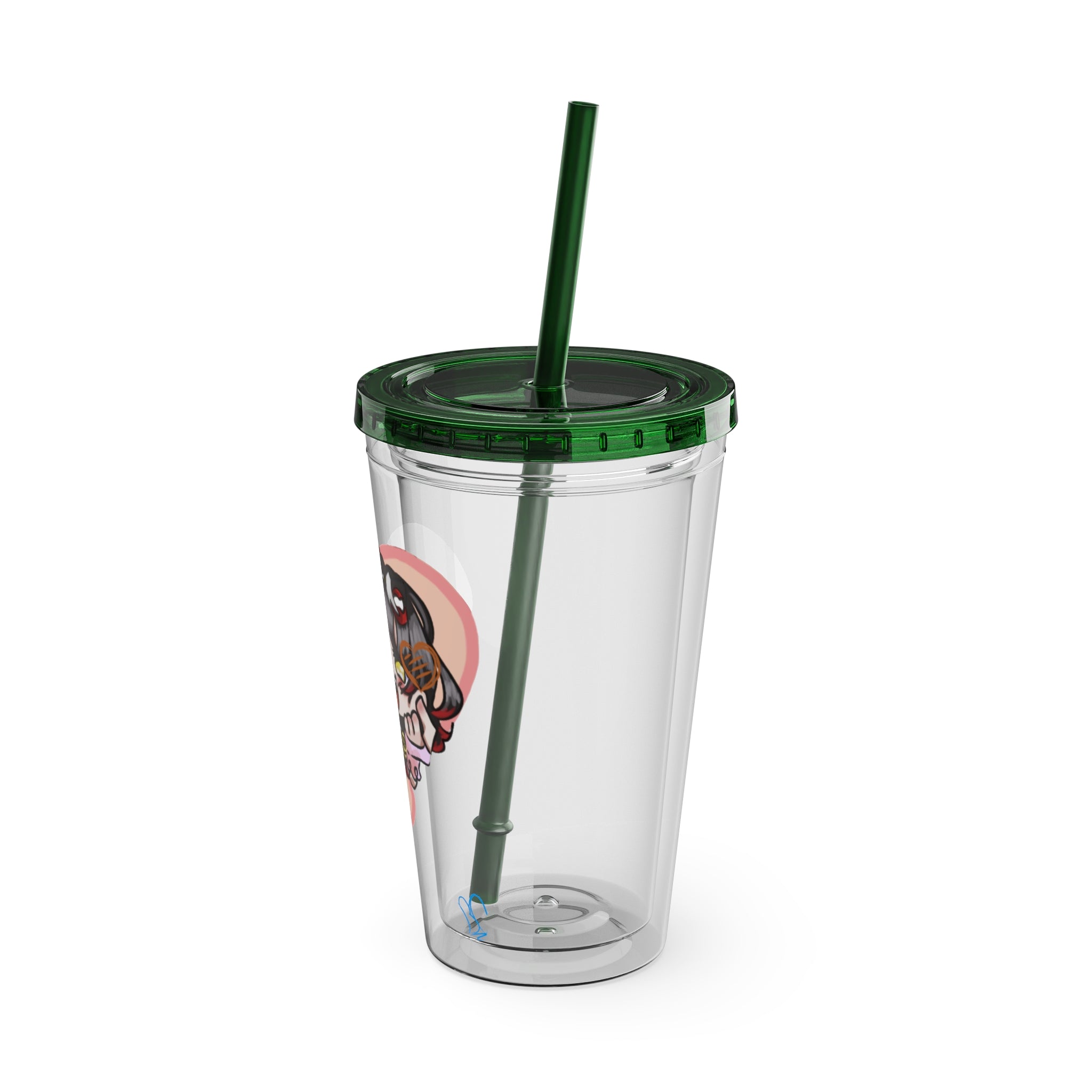 Vatsun Kabuki "Hearts~" Acrylic Tumbler
