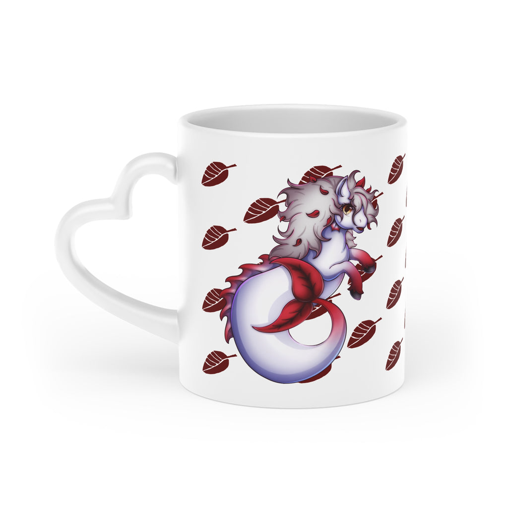 Connla Mascot Heart-Shaped Mug