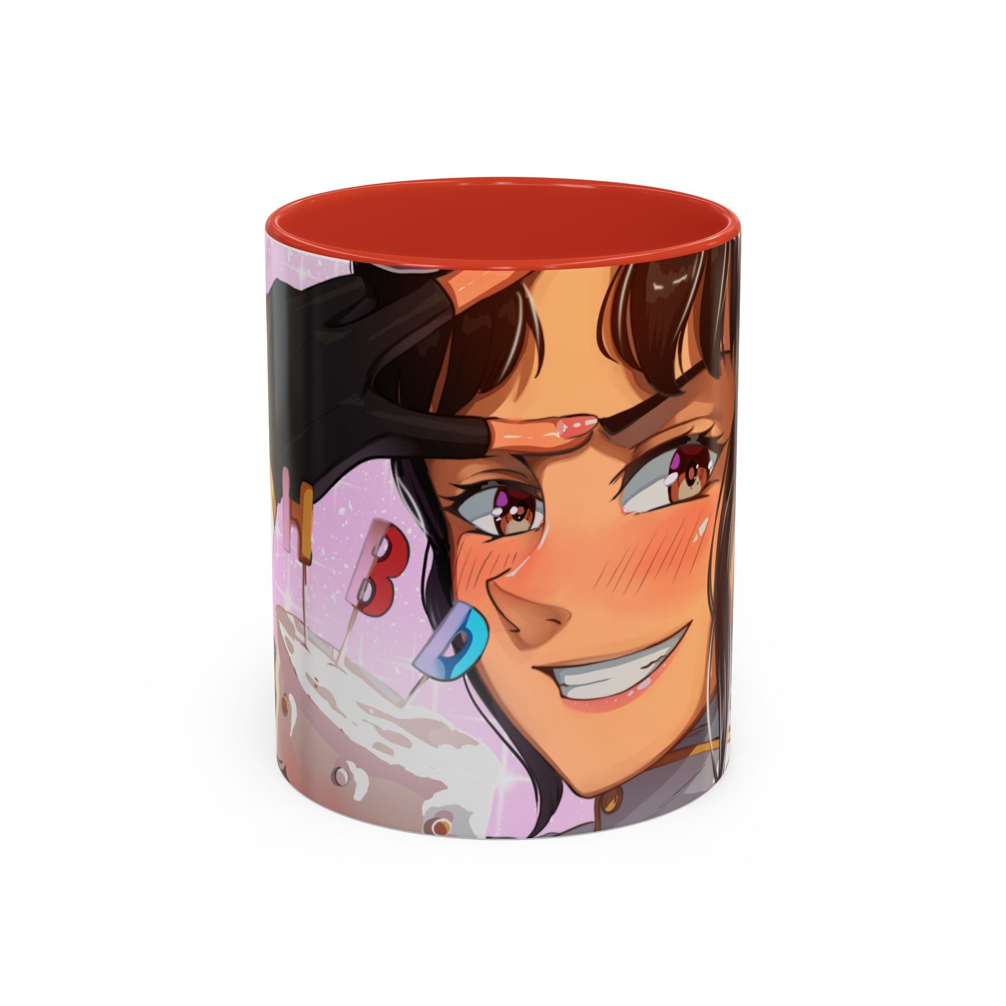 LadyKnightLynk "HBD" Accent Mug