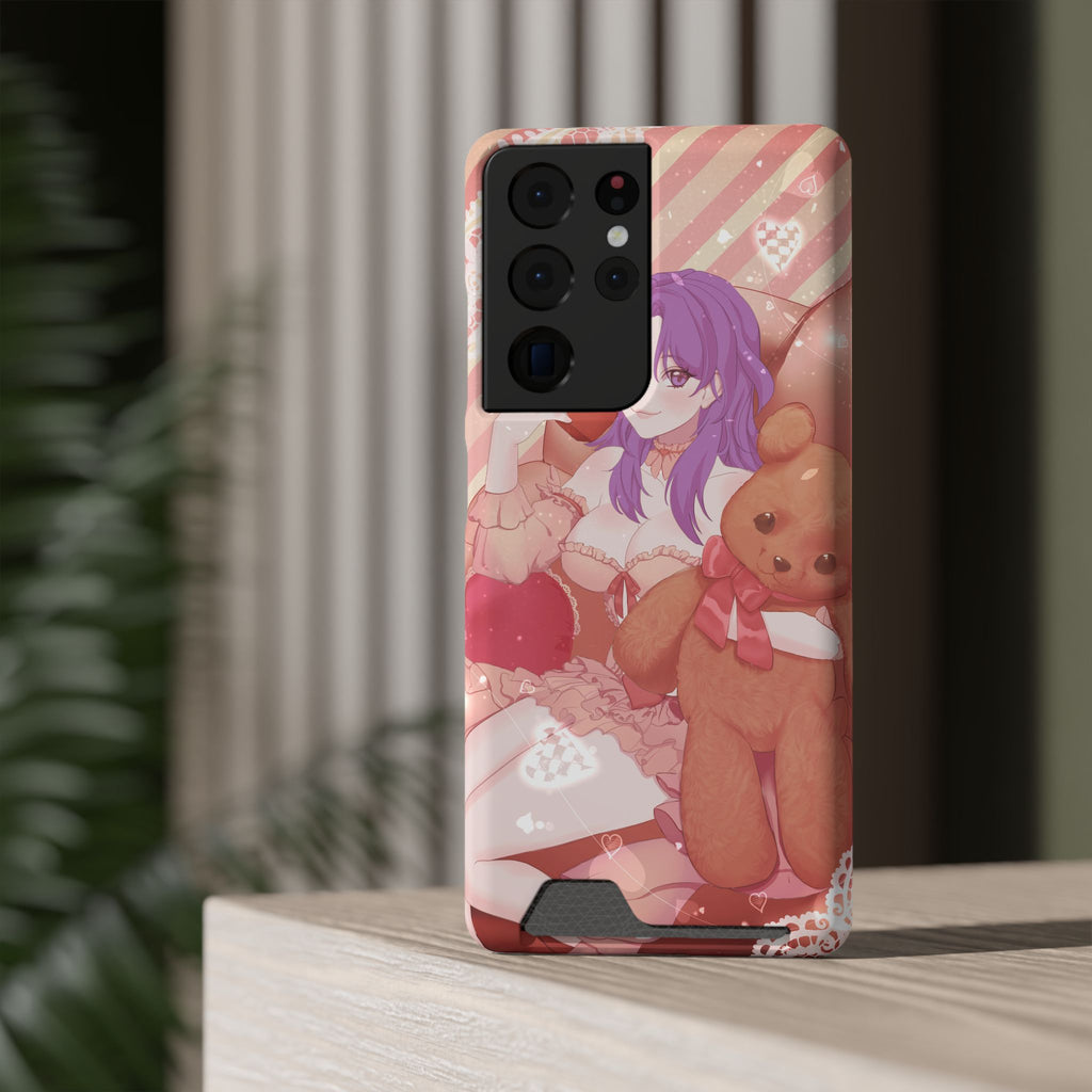 Angelica Phone Case With Card Holder