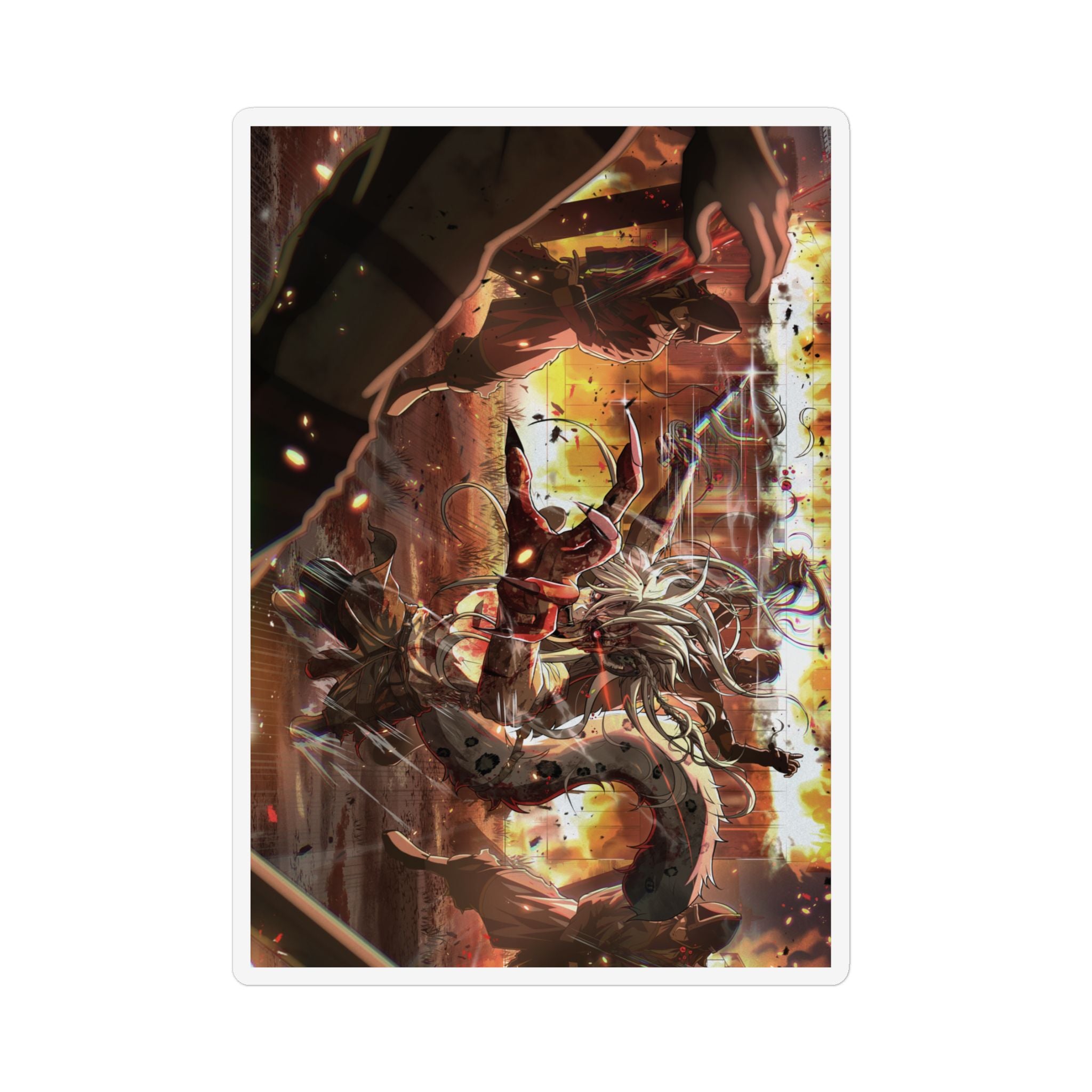 yukurivt "Fighting Village" Magnet