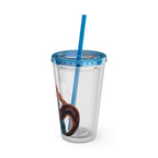 KeytheMoo "Talk to the Tail" Acrylic Tumbler