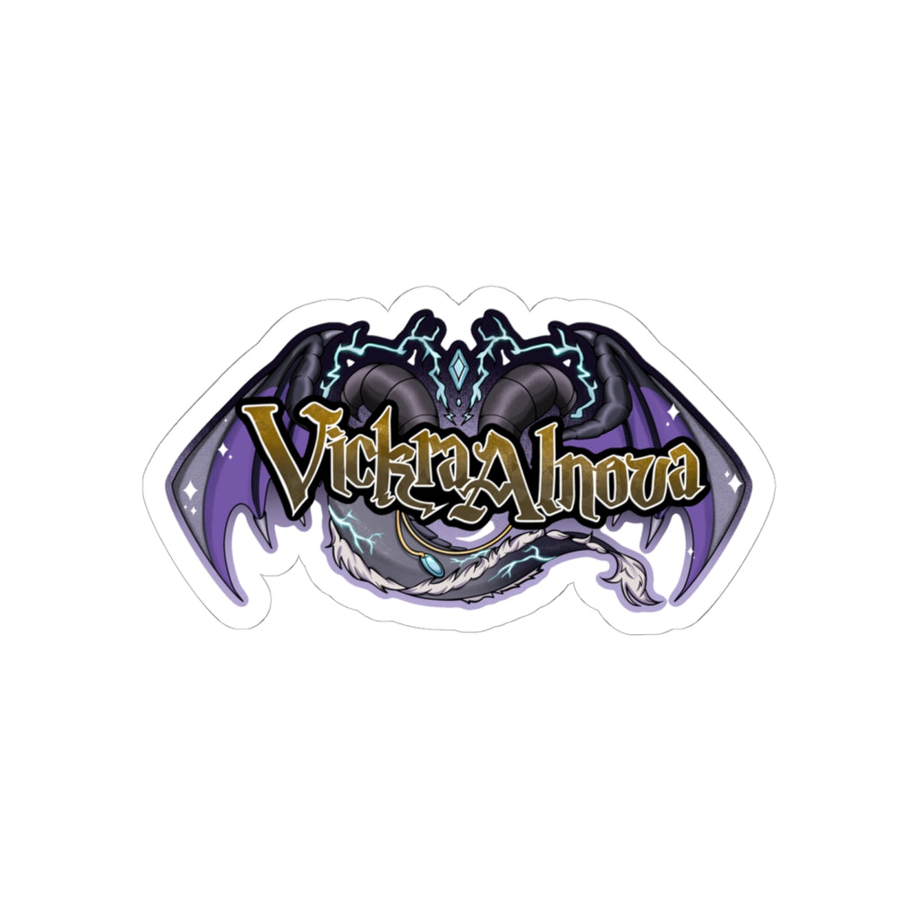 VickraAlnova "Logo" Sticker