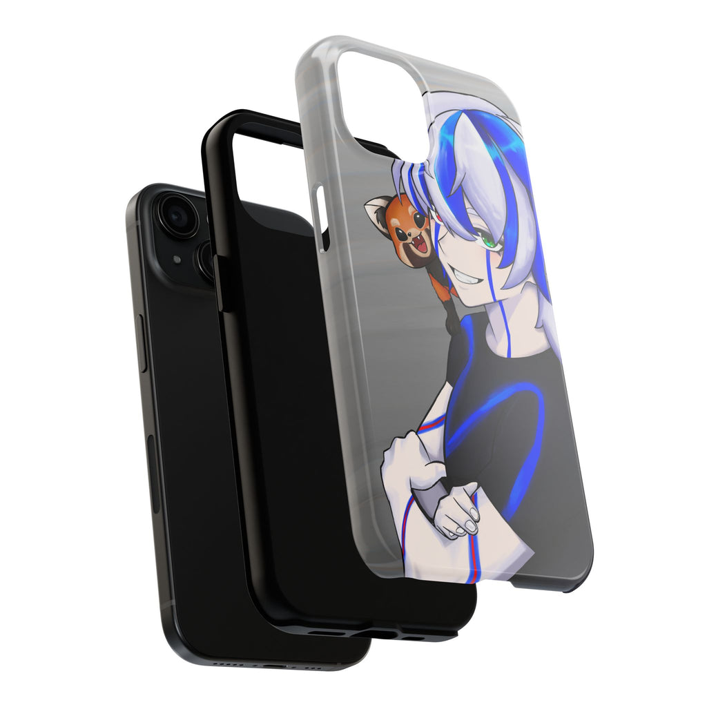 Ray Xash "Red Panda Companion" Phone Case