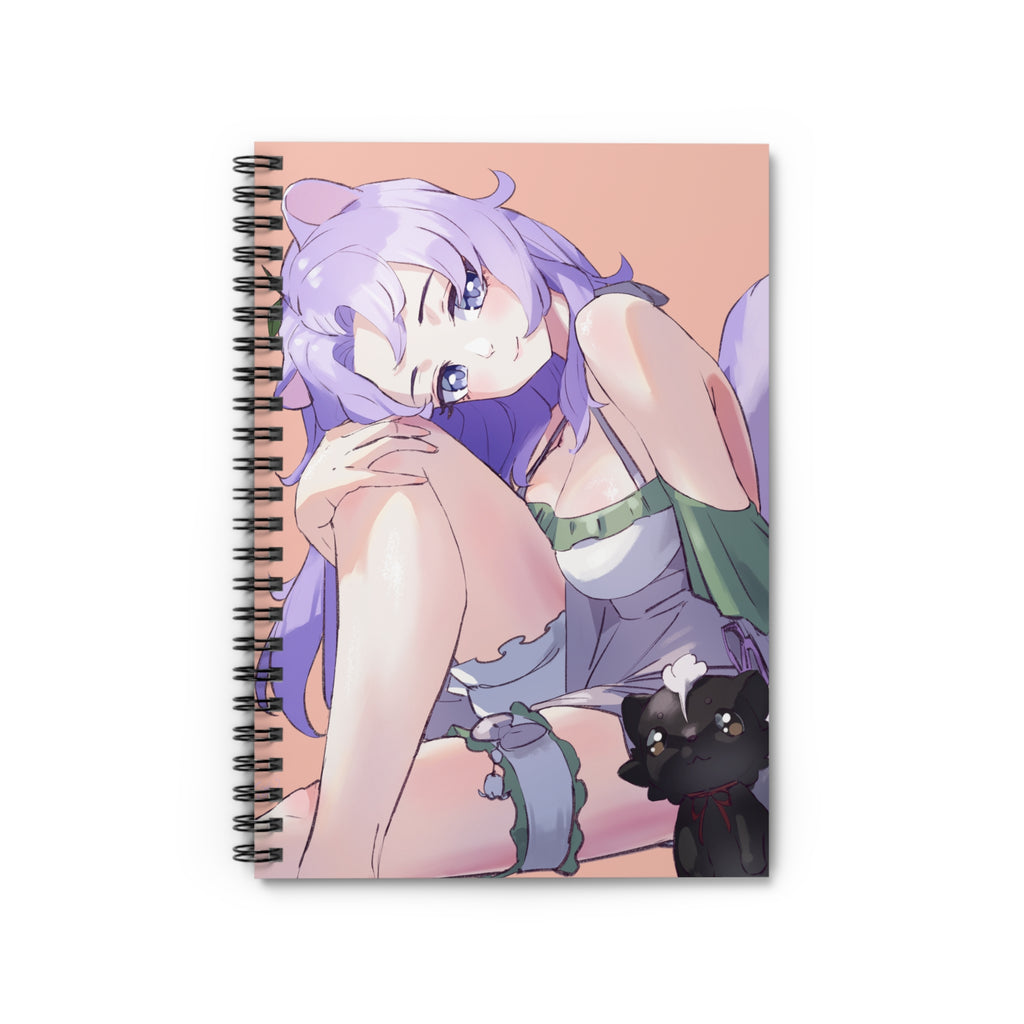 VerbenaVT "Spiral Embrace" Notebook