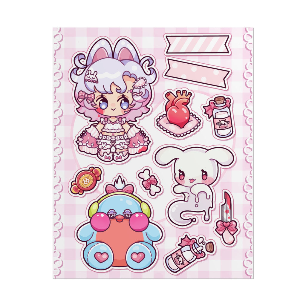 Npc_Brutus "Cute and Chibi" Poster