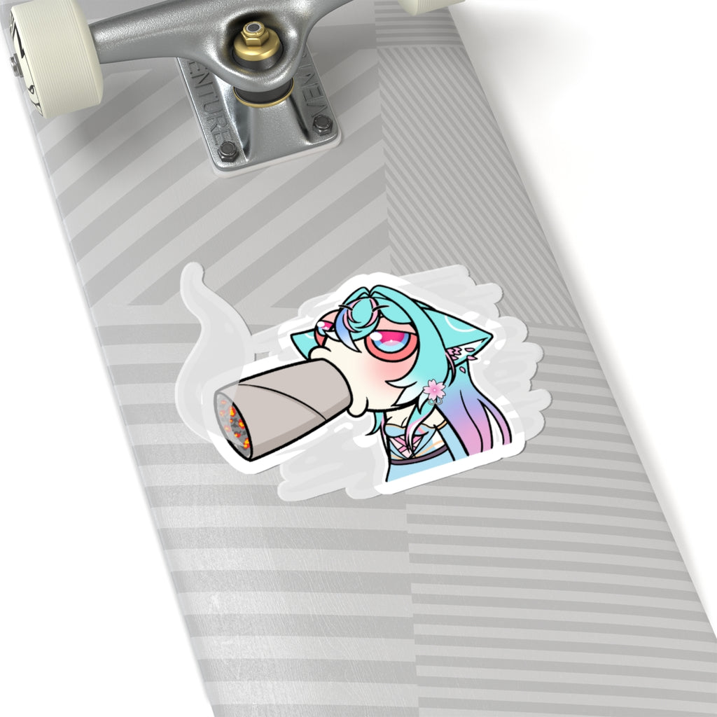 Eggie Weggie "Smoking" Sticker