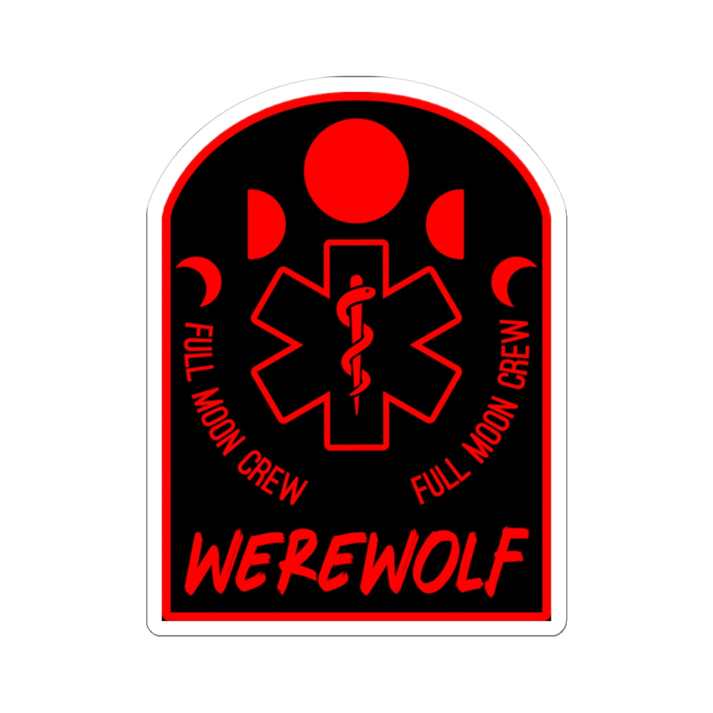 LunarLycanthrope "Werewolf Emblem" Sticker