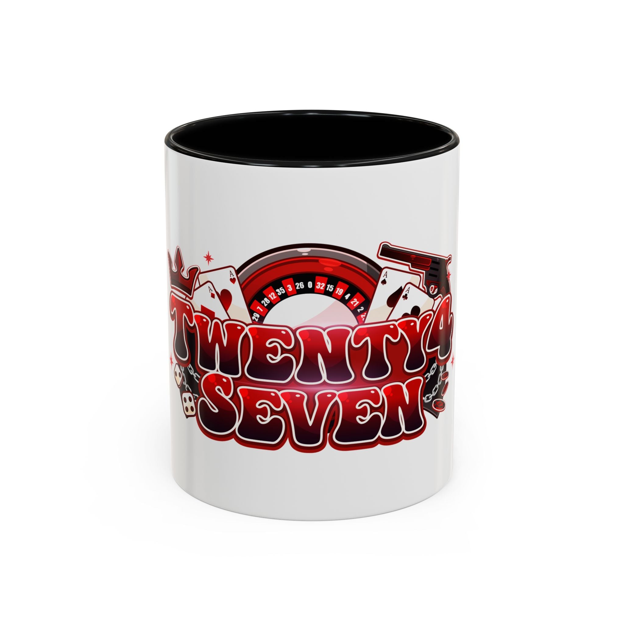 Twenty4Seven "Logo" Accent Mug