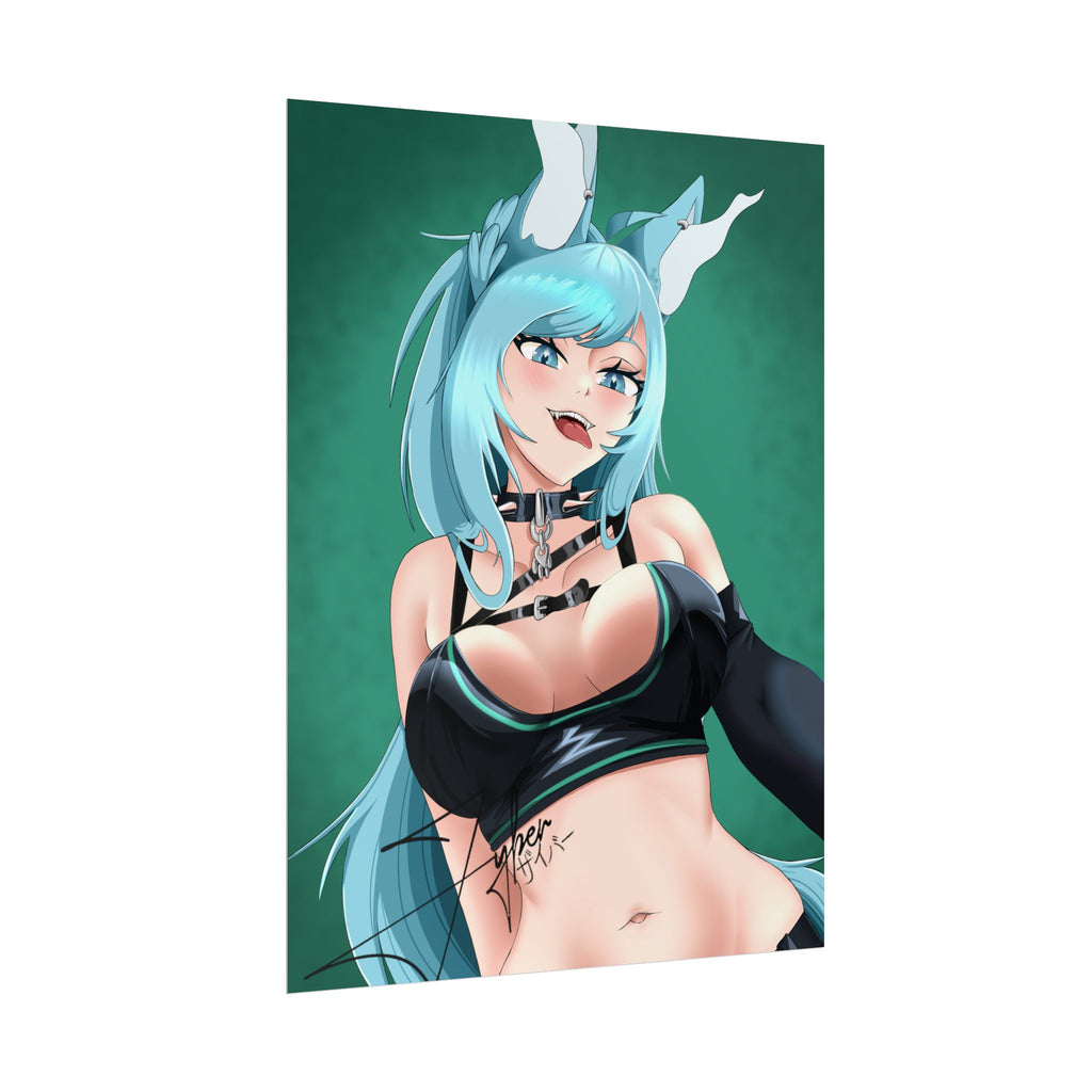 ZyberVT "Tongue Out" Poster
