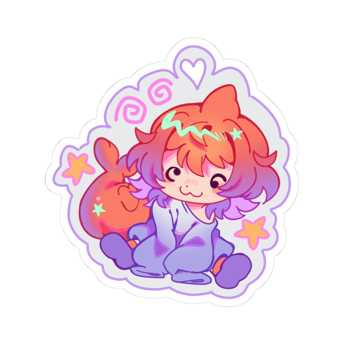 SnackieDoodleVT "Dazed" Sticker