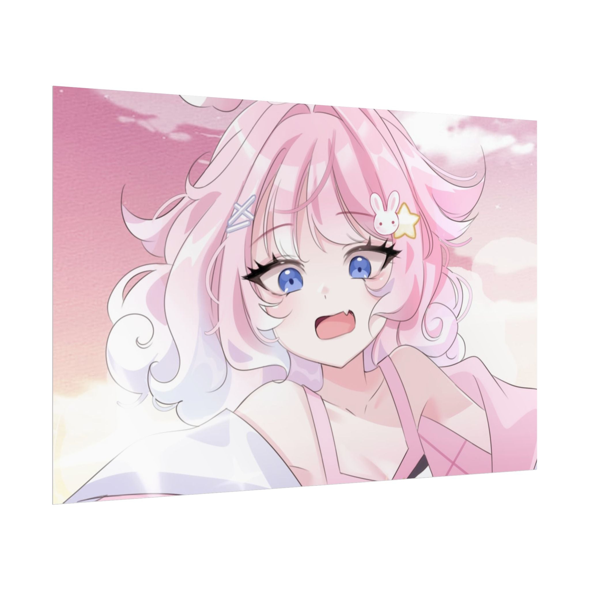 NyoomiePiyu Pink Sky Poster