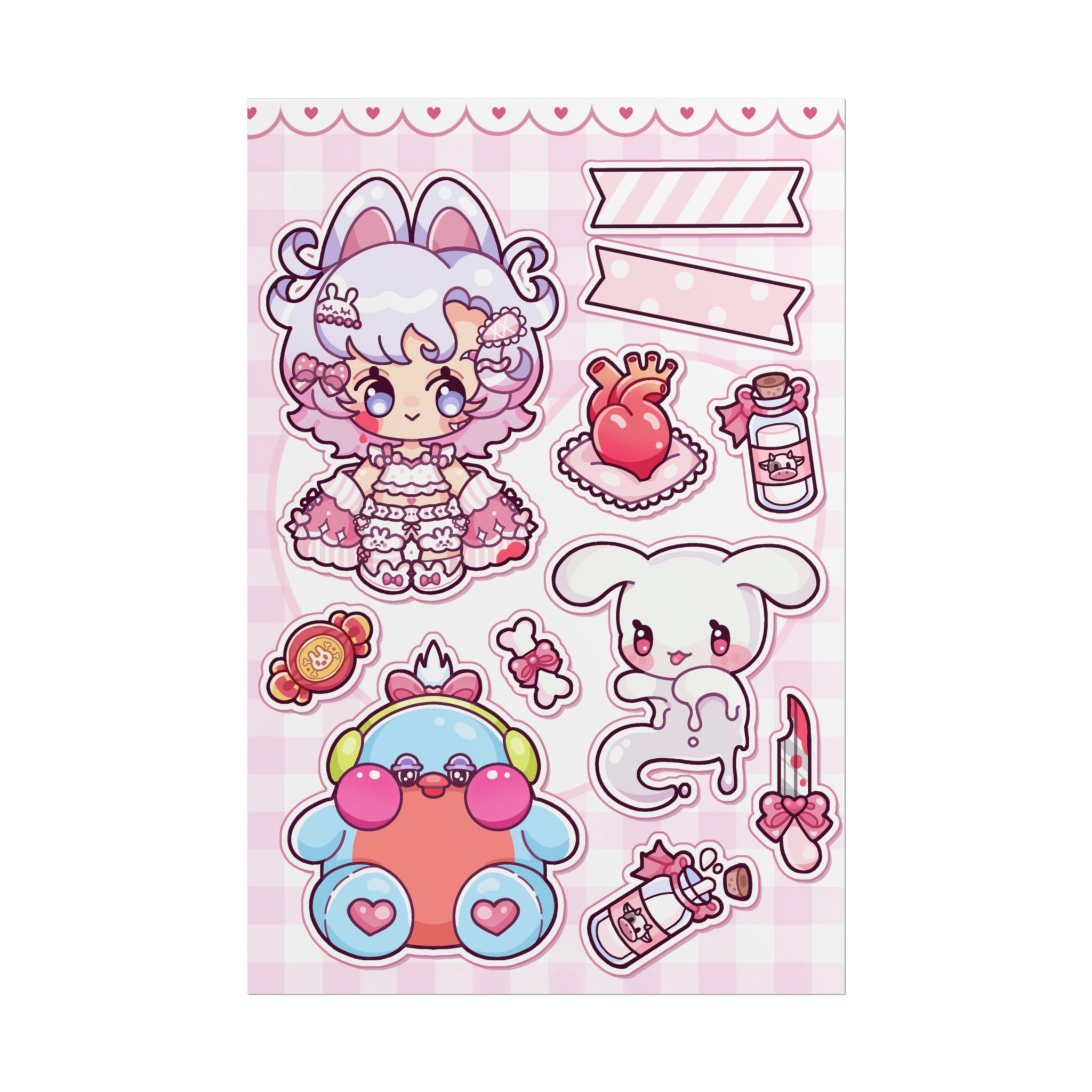 Npc_Brutus "Cute and Chibi" Poster