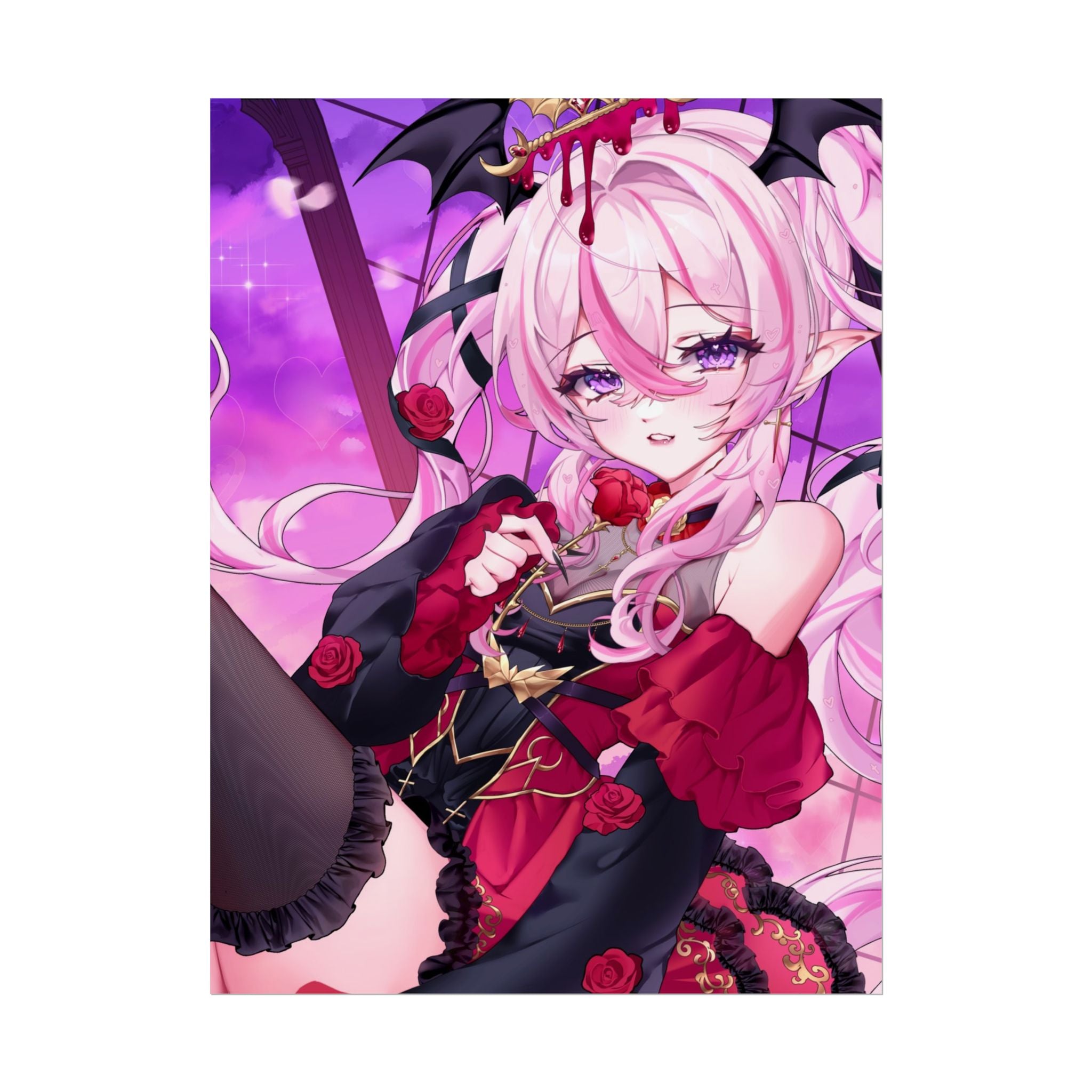 Purple Moon Nyxie Poster
