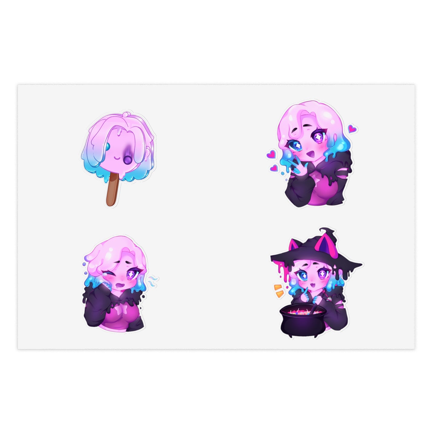 Sour Slimes Sticker Sheet 1