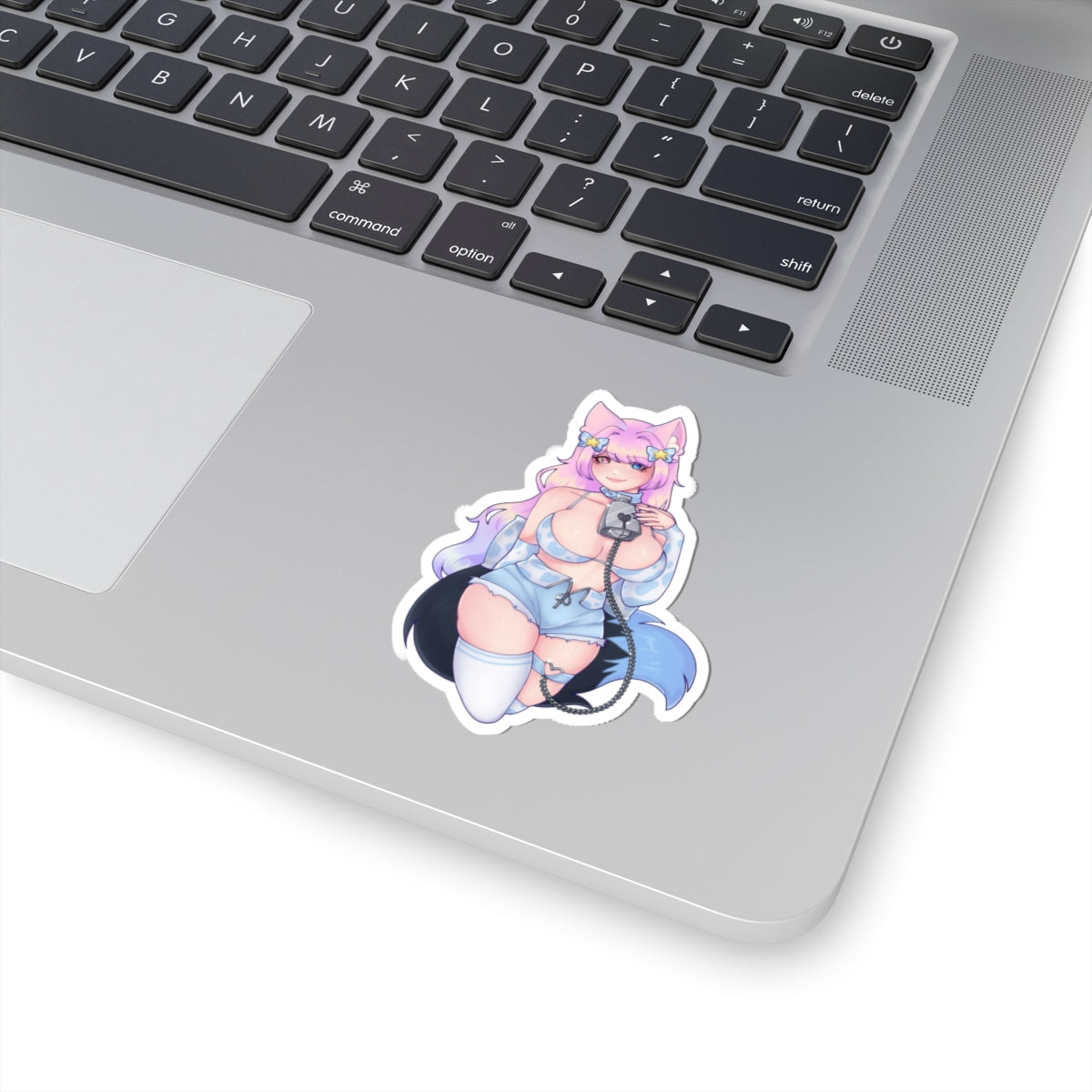 "Locked Up" Nighty Neko Sticker
