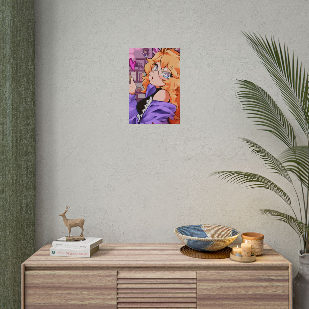 tealeafshark "Blown Kiss" Poster