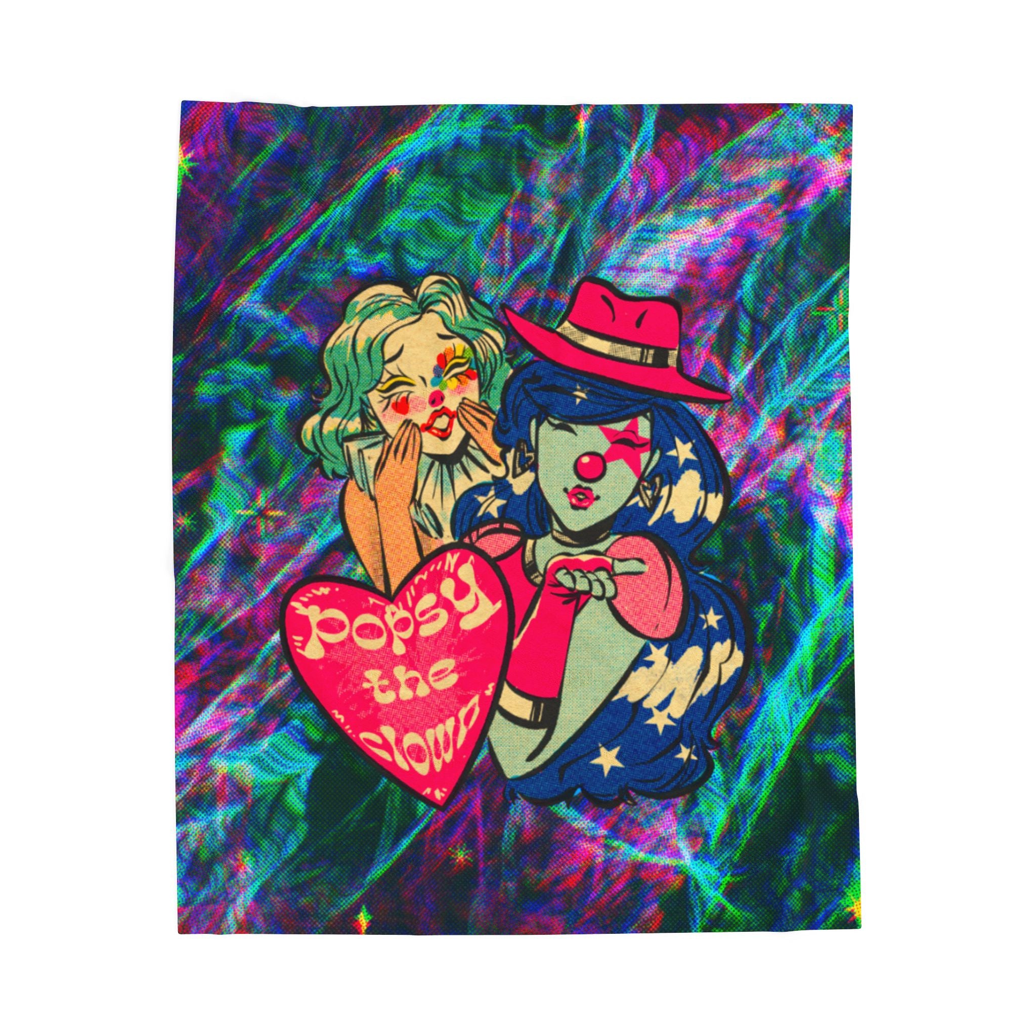 PopsyTheClown "ArtPopsy" Blanket