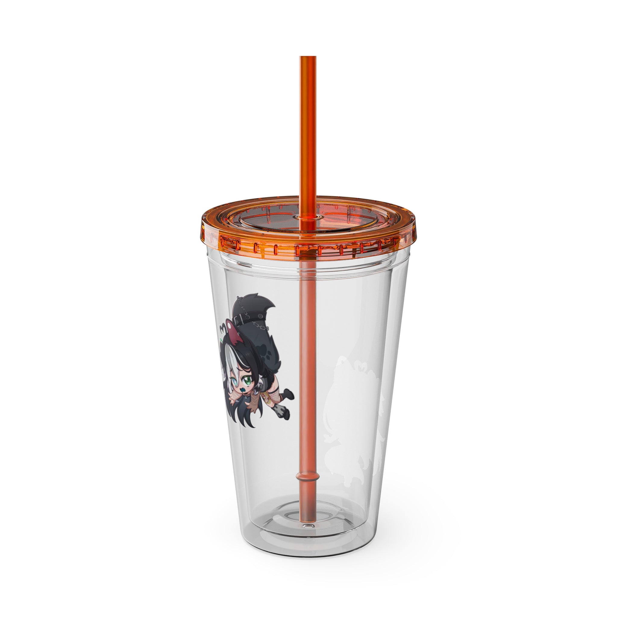 dognamedKats "Chibi Friends" Acrylic Tumbler