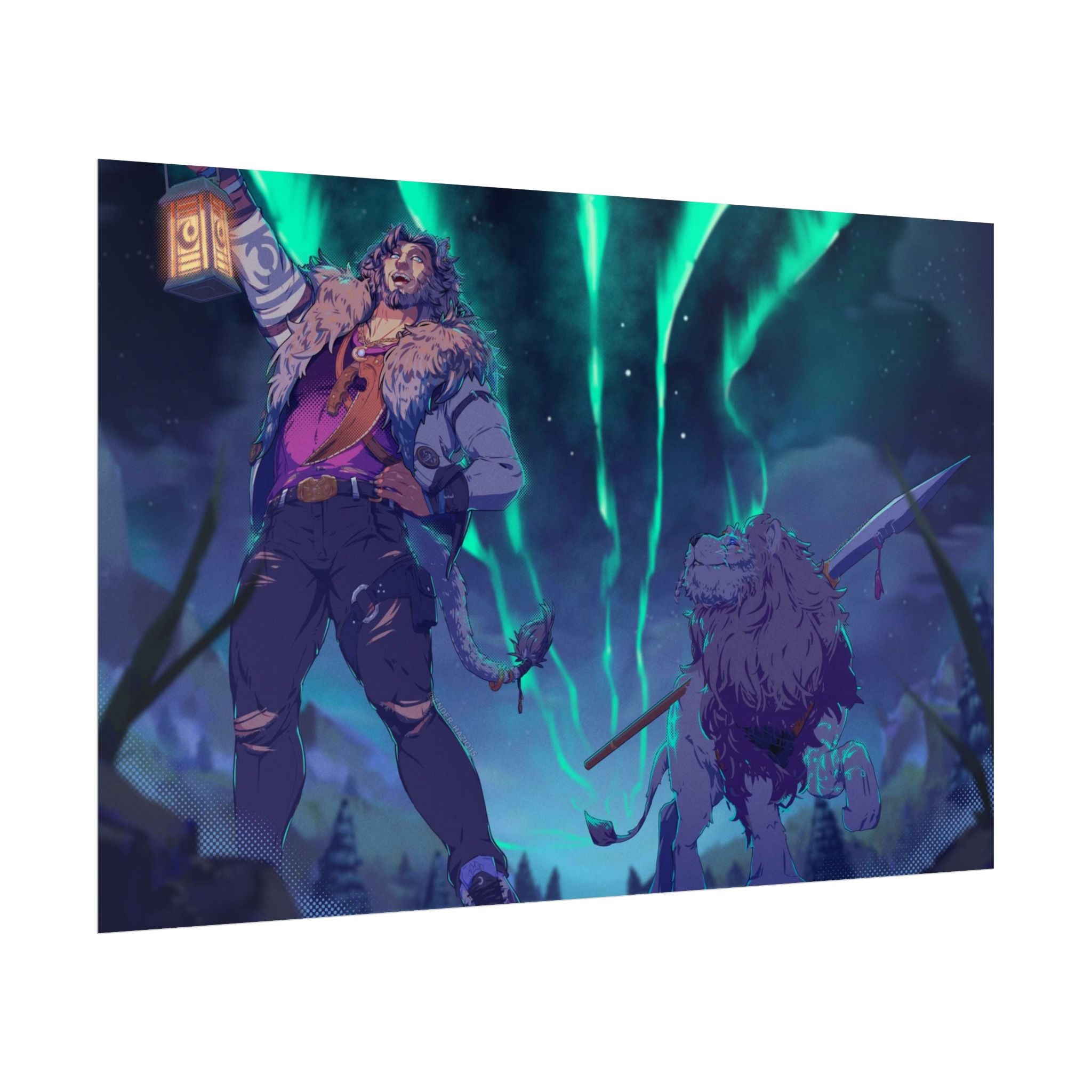 Breanu "Borealis Night" Poster