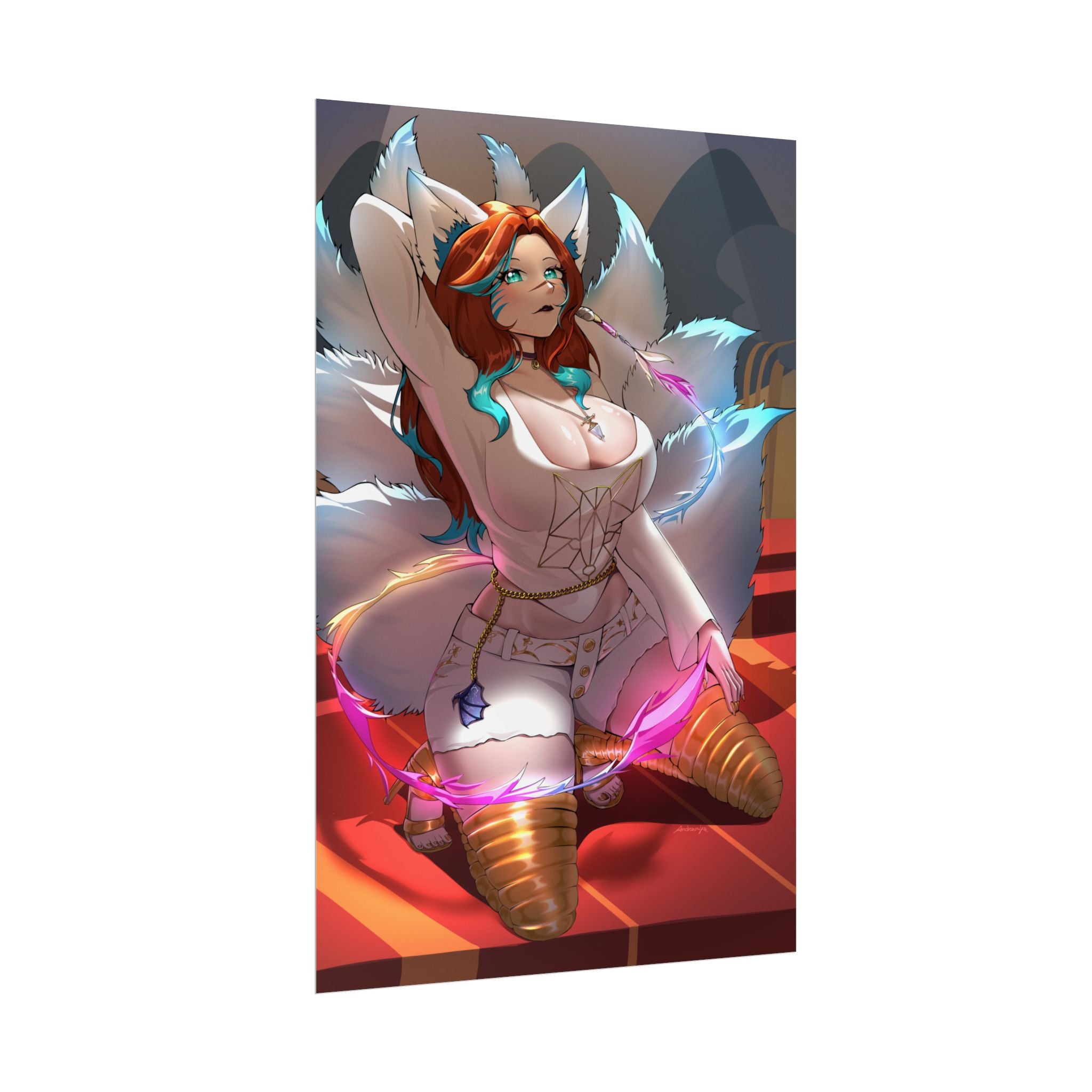 Luna Fujimaru "Radiant Vixen" Poster
