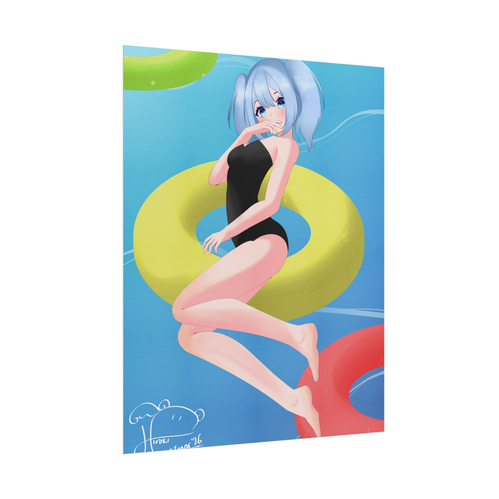 hi2chan "One Piece" Poster