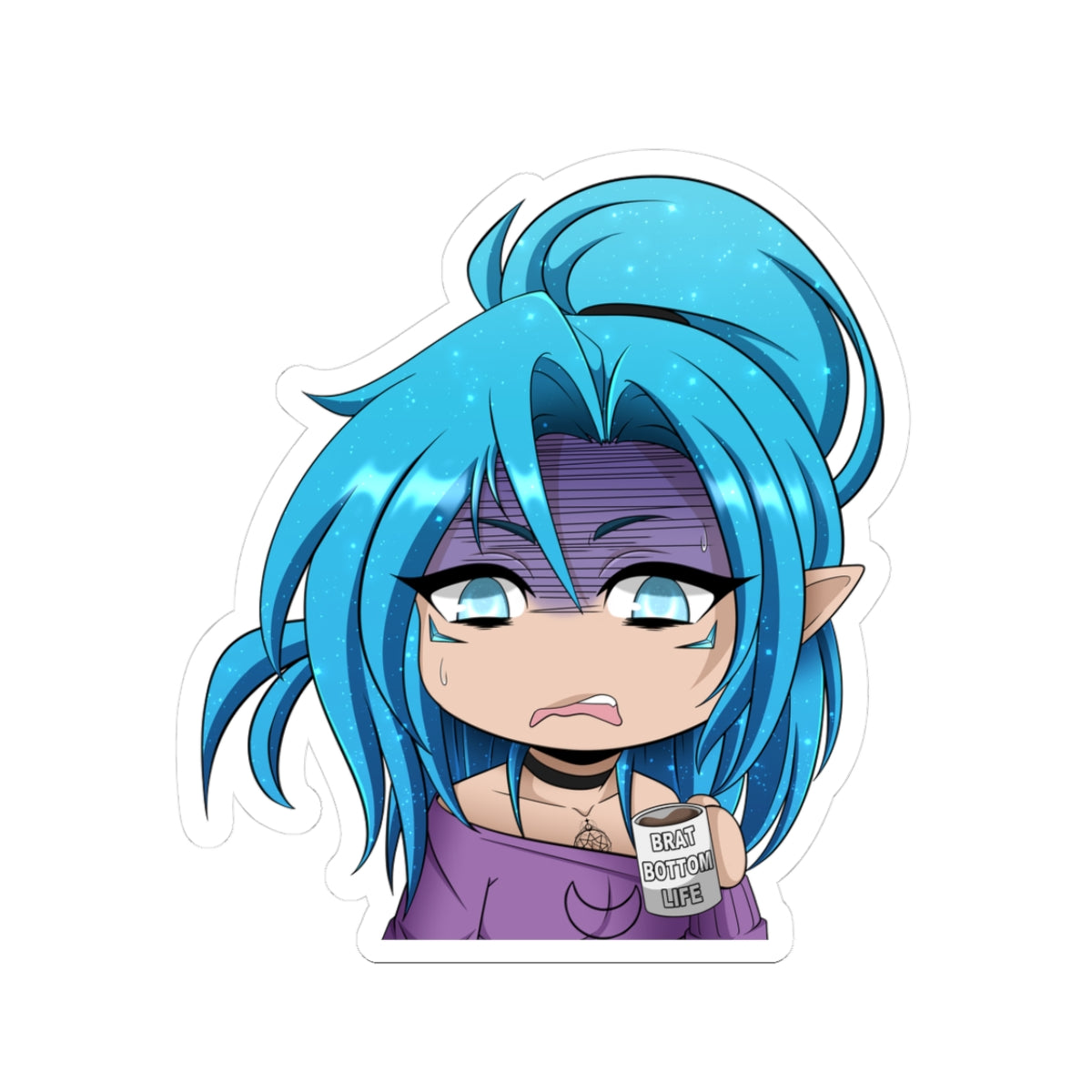 Celestial Hades "Coffee" Sticker