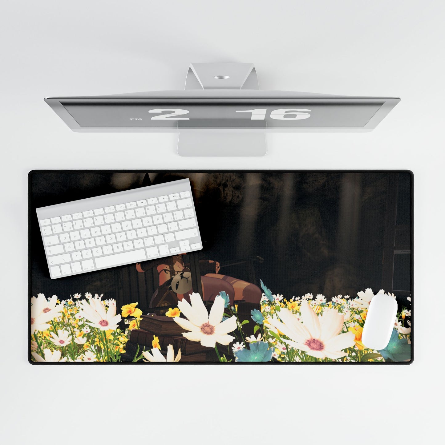 Wolvenmoonshadow Flower Field Deskmat