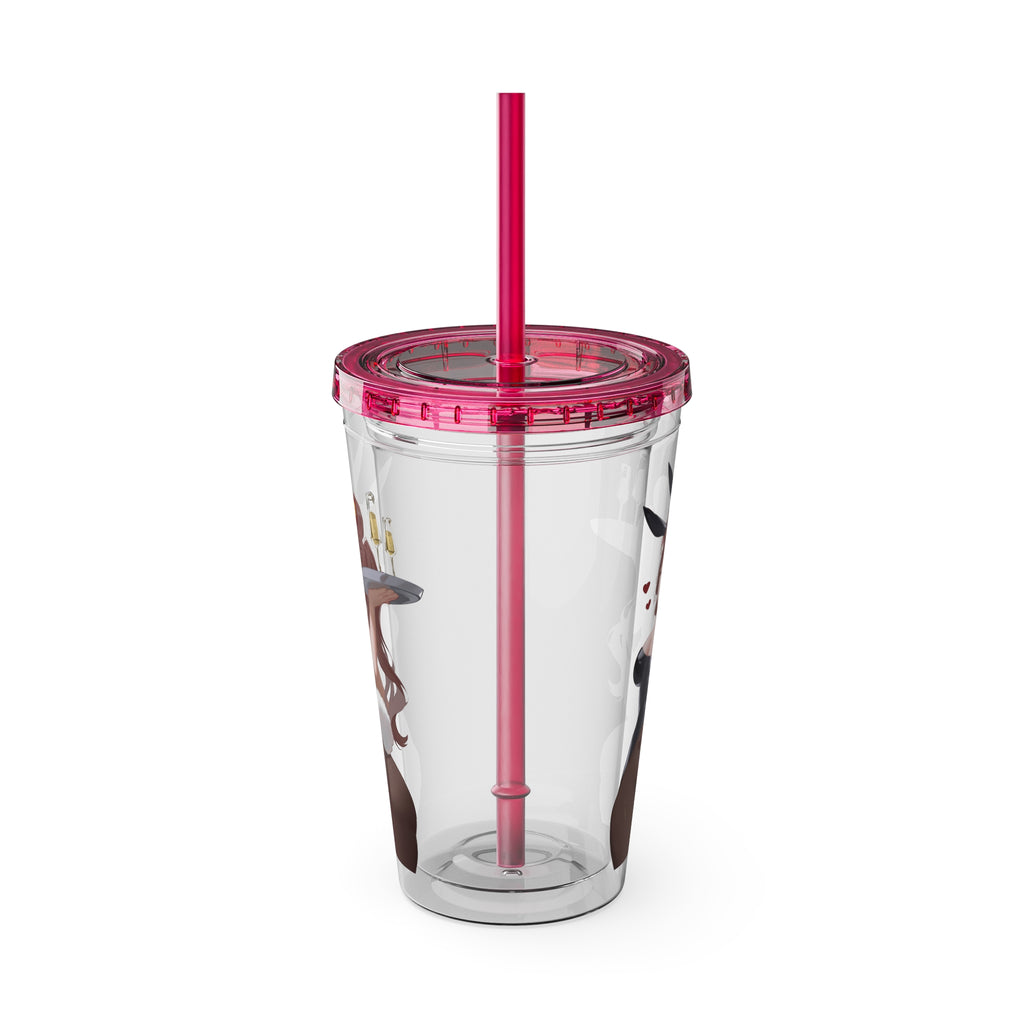 Haru-Haru "Bunny on the Rocks" Acrylic Tumbler