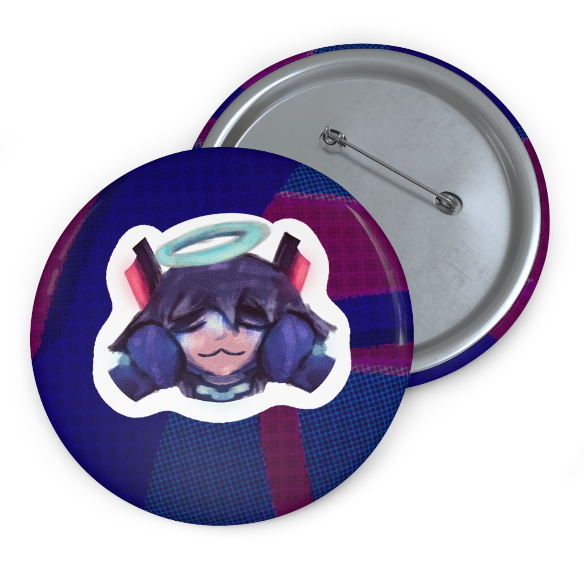 ZieglerByte "Peaceful" Button Pin