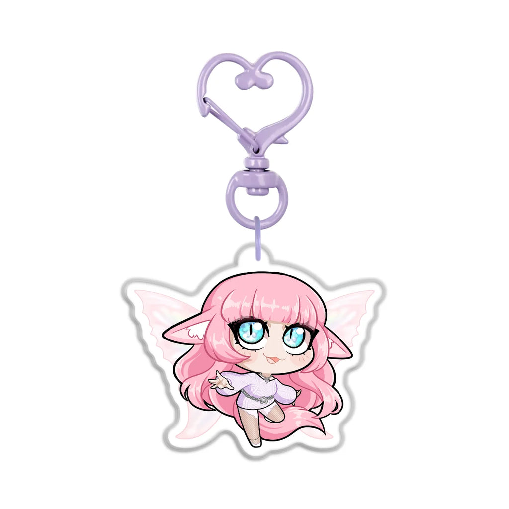 MoJo "Chibi with Fairy Wings" Keychain