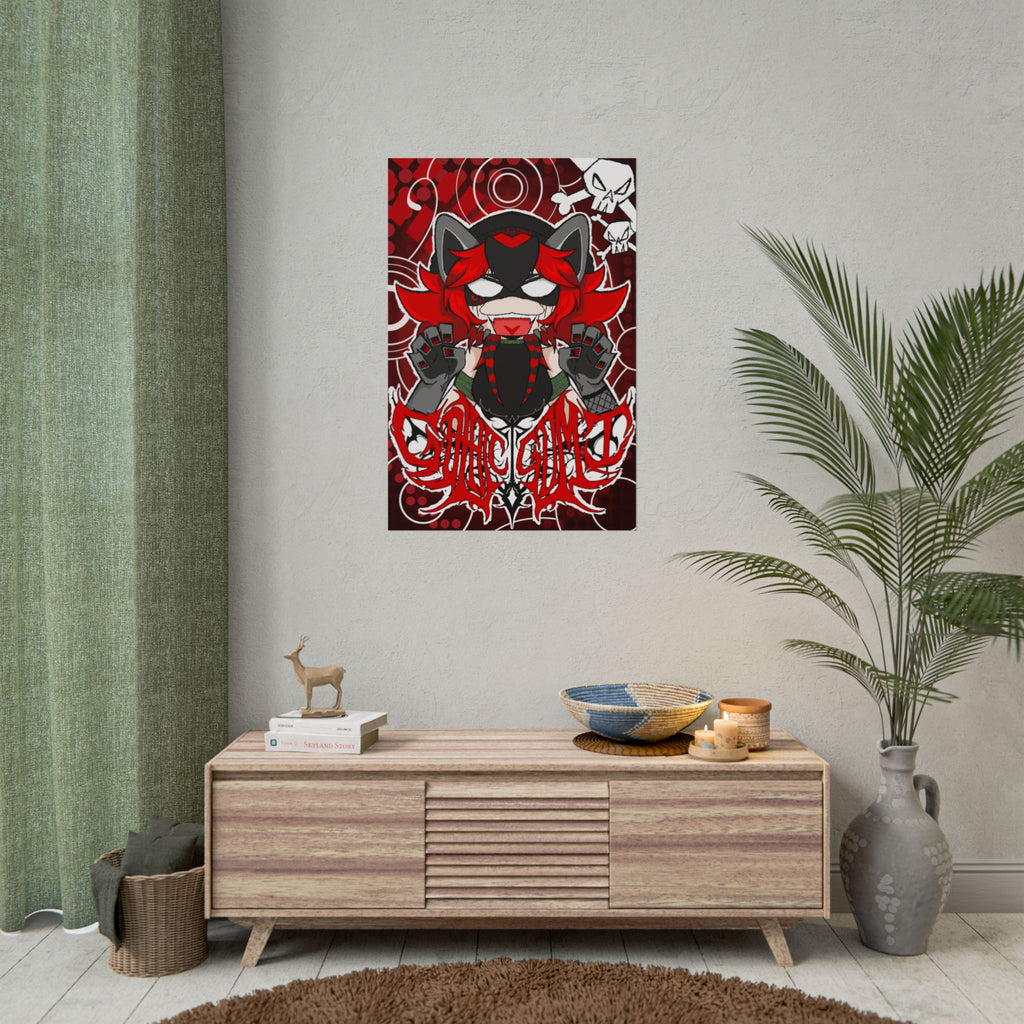 Gothic Gumi "Rawr" Poster