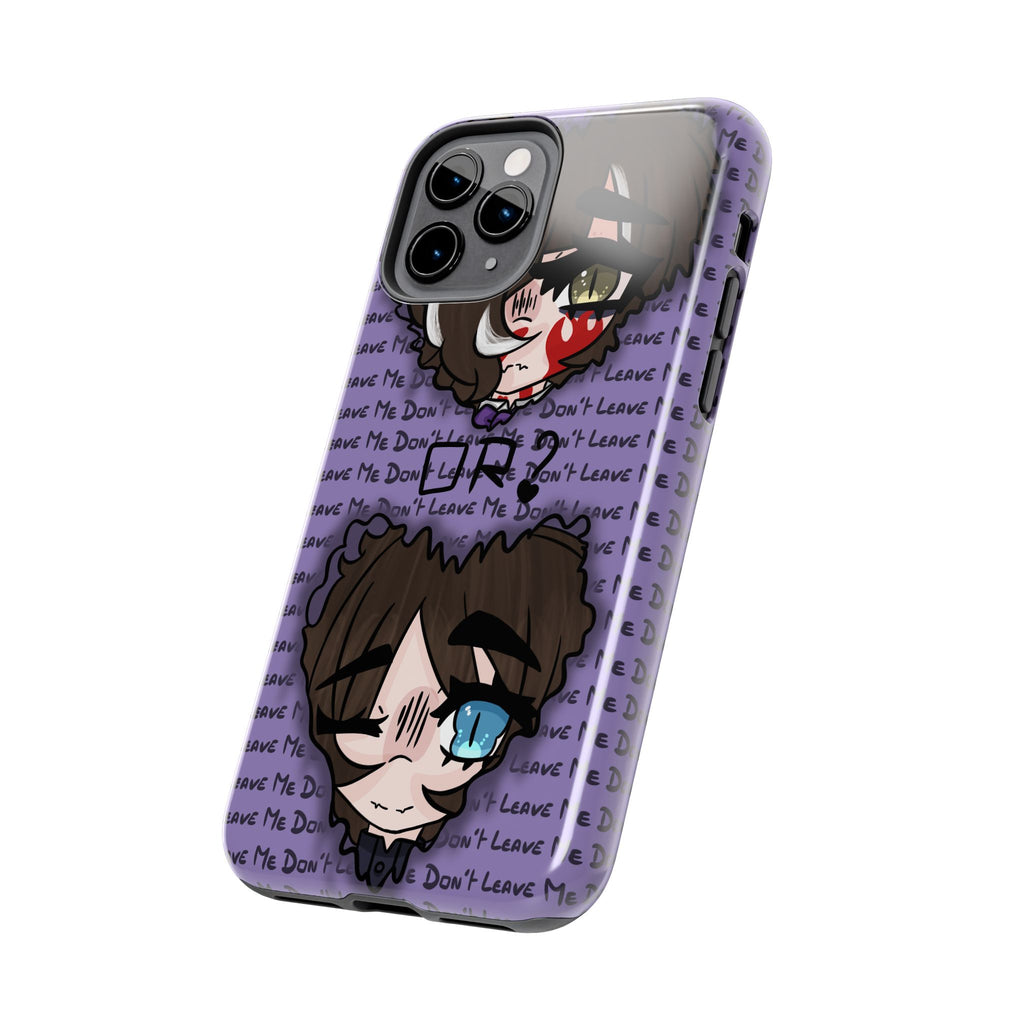 Renée Lysobore "Me or Them" Phone Case