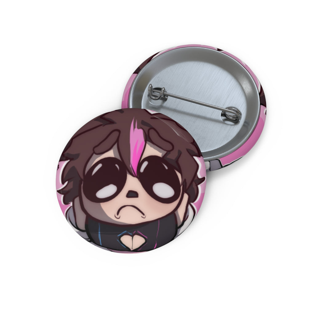 Neppix "Pleading" Pin Button - KatDragonz