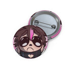 Neppix "Pleading" Pin Button - KatDragonz