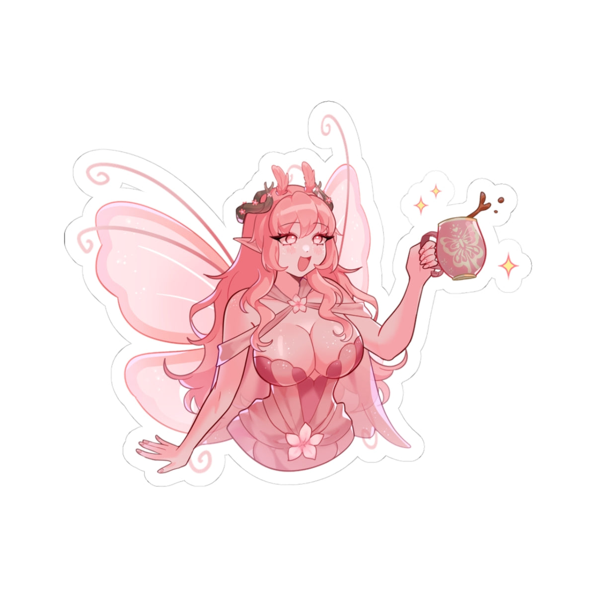PrimRosalie "Bottom's Up" Sticker