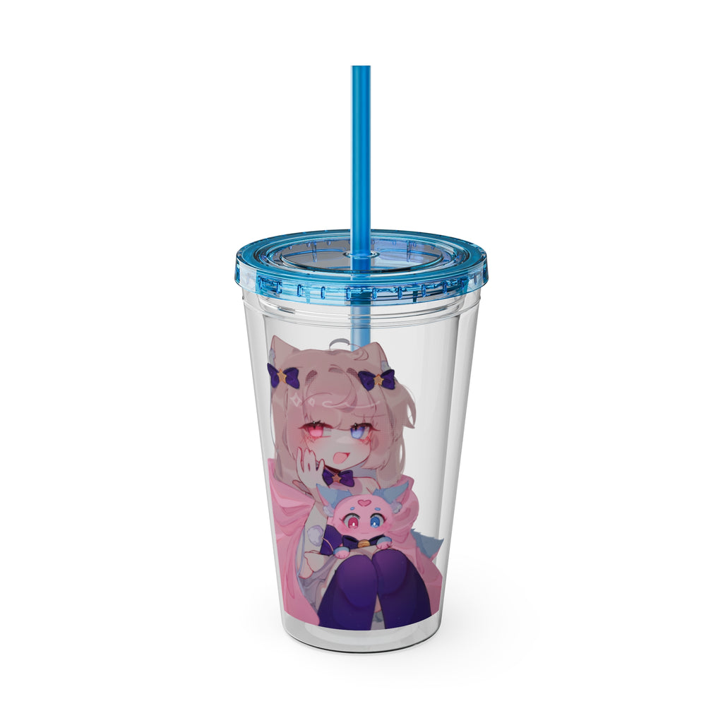 Cozy Nighty Neko Tumbler