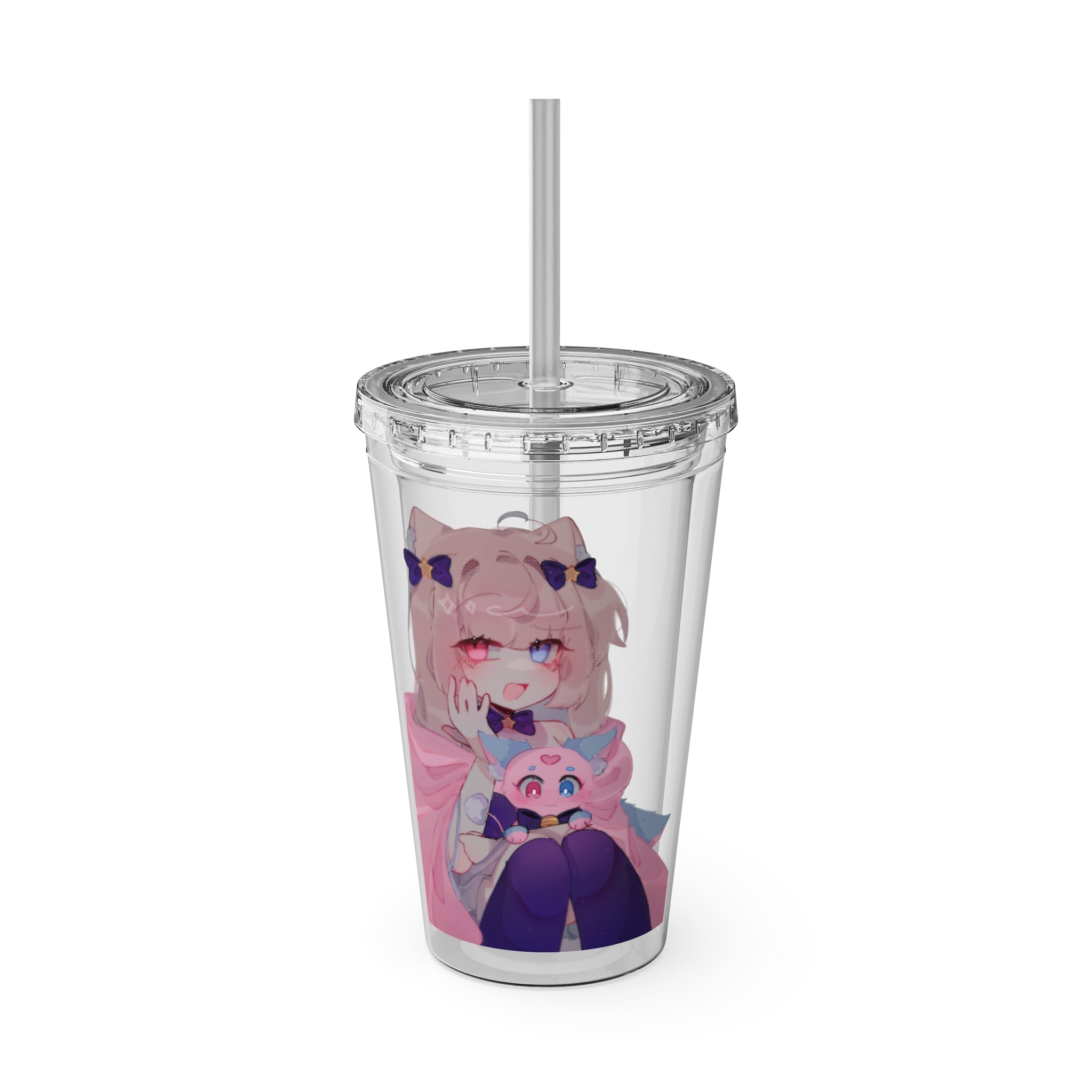 Cozy Nighty Neko Tumbler