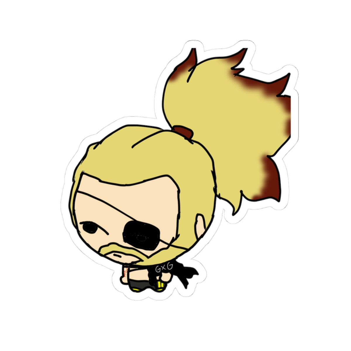 Jack Ragna Big Brain Mode Sticker