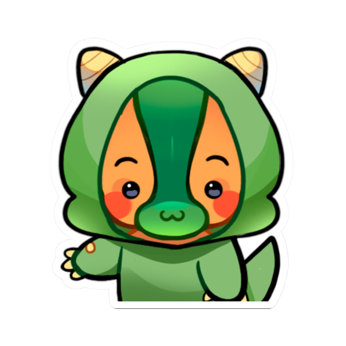 ZealotPara ":3" Sticker