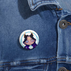 Kosmic "Starry-eyed" Button Pin