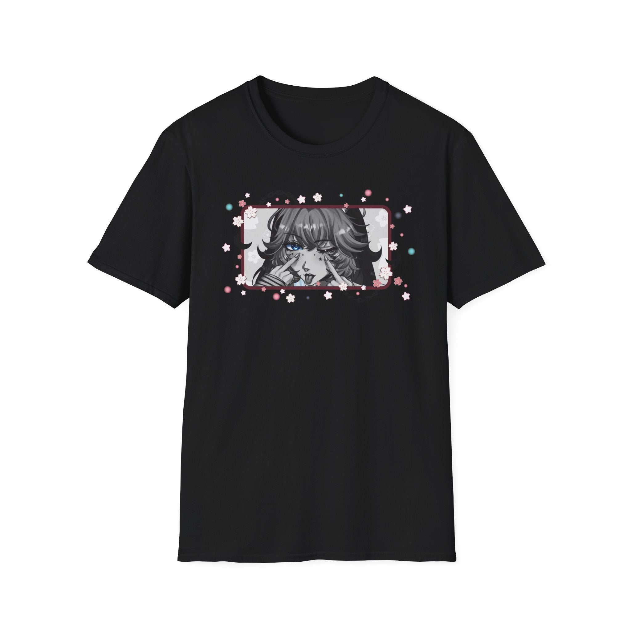 Solace Plum BW "Blep" TShirt