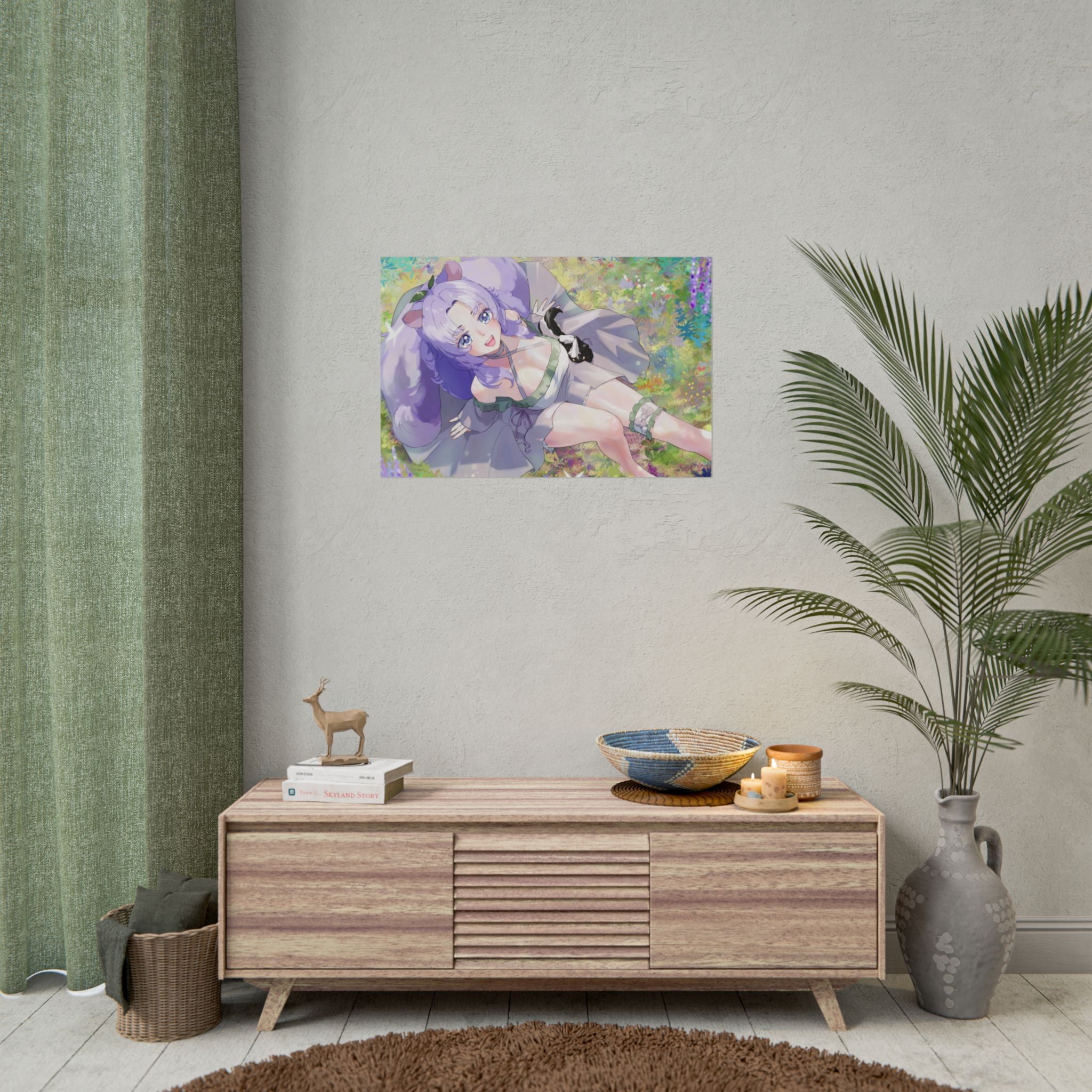 VerbenaVT "Garden Rest" Poster