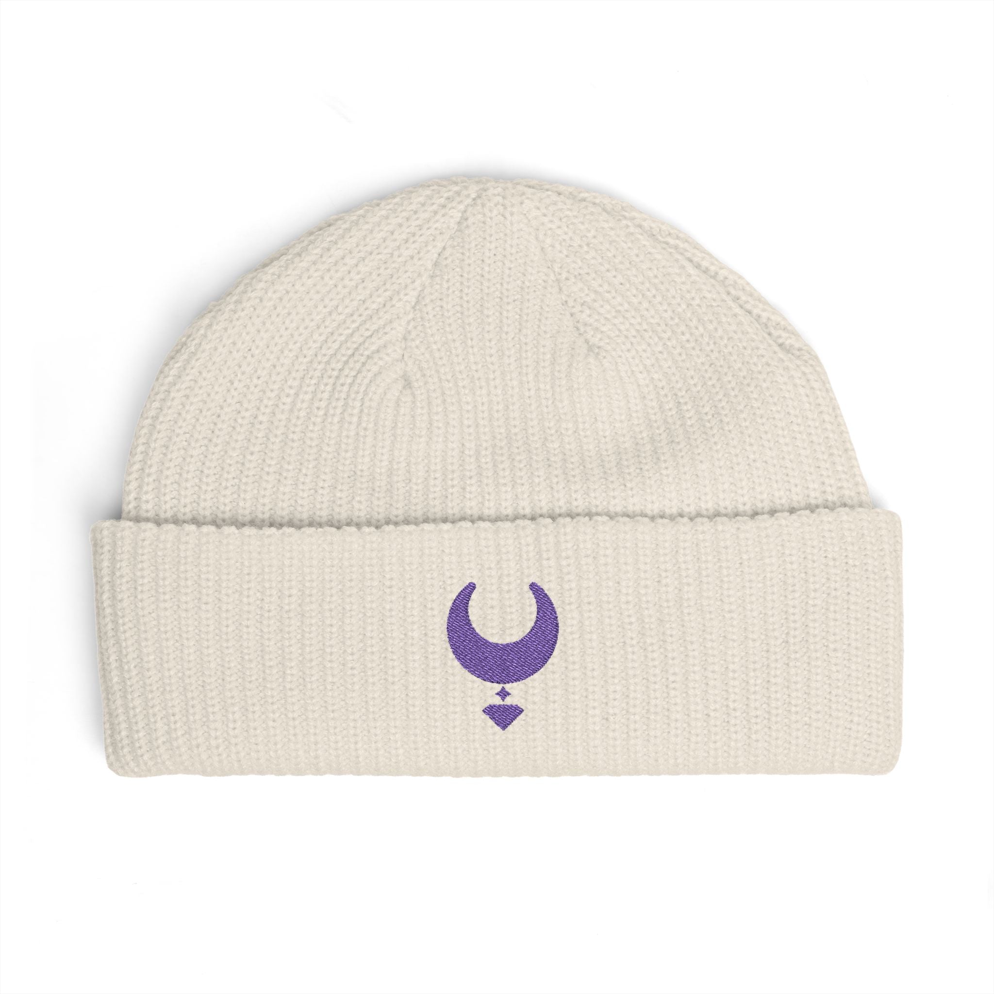 Artemis Gem Purple Emblem Beanie