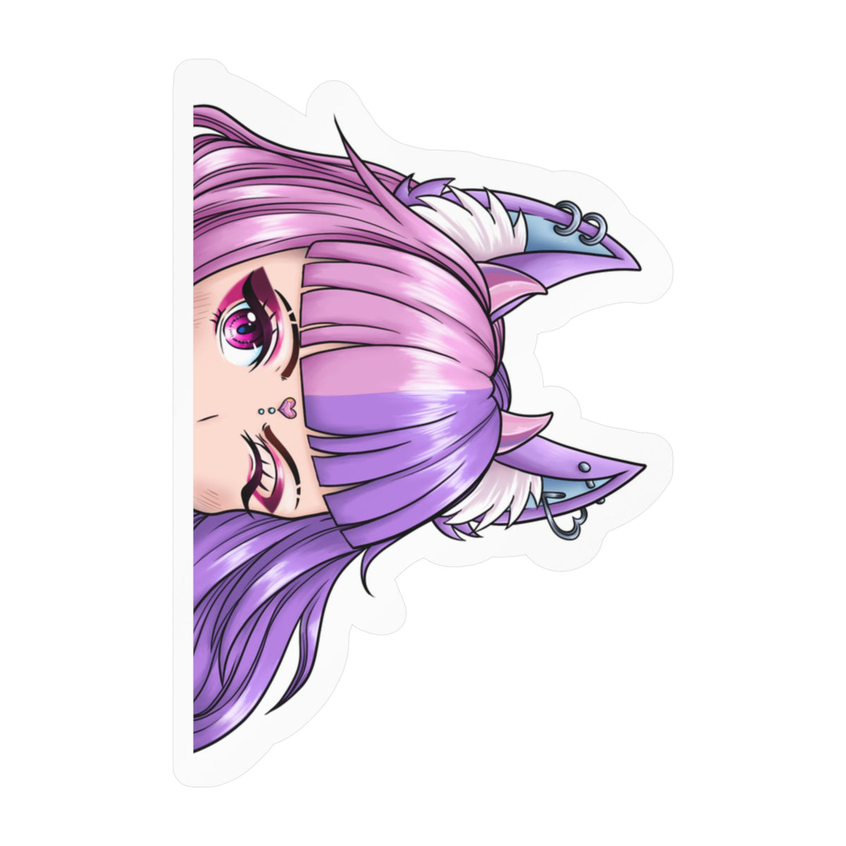 vixxievt "Peeker" Decal